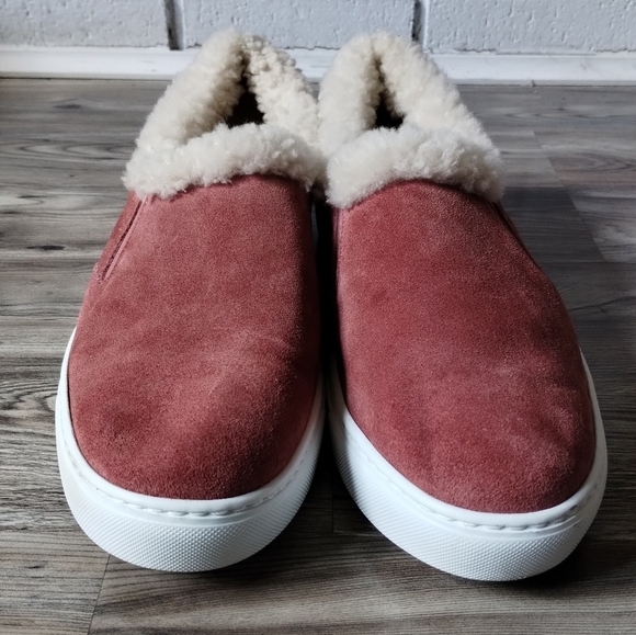 M. Gemi The Cerchio Shearling Sneakers Women's Size 42 (US 11) - Picture 2 of 6